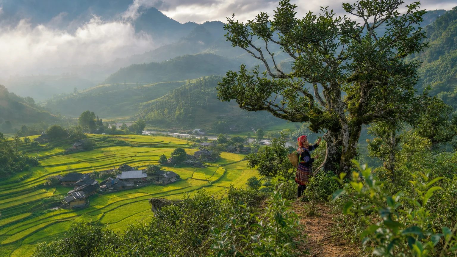 Mường Lò – Suối Giàng: hành trình văn hóa, chè Shan tuyết và Xòe Thái